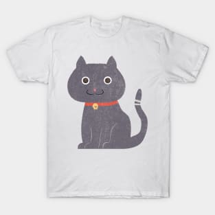 Cute Black Cat Friday T-Shirt